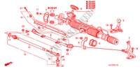 SERVOLENKGETRIEBE(HPS) (RH) für Honda FR-V 2.2 SE-S 5 Türen 6 gang-Schaltgetriebe 2006