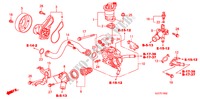 WASSERPUMPE(1.8L) für Honda FR-V 1.8 COMFORT LIFE/S 5 Türen 6 gang-Schaltgetriebe 2007