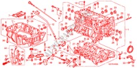 ZYLINDERBLOCK/OELWANNE (DIESEL) für Honda FR-V 2.2 COMFORT 5 Türen 6 gang-Schaltgetriebe 2006