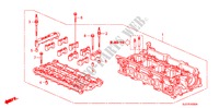 ZYLINDERKOPF(DIESEL) für Honda FR-V 2.2 EXECUTIVE 5 Türen 6 gang-Schaltgetriebe 2009