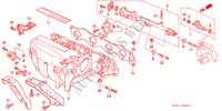 ANSAUGKRUEMMER(PGM FI) (1.6L) für Honda CONCERTO 1.6I-16 5 Türen 5 gang-Schaltgetriebe 1990