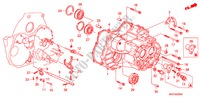 GETRIEBEGEHAEUSE für Honda CONCERTO 1.6I-16 5 Türen 4 gang automatikgetriebe 1990