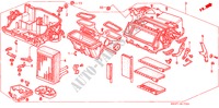 HEIZUNGSEINHEIT für Honda CONCERTO 1.5I 5 Türen 5 gang-Schaltgetriebe 1991