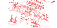 INSTRUMENTENBRETT(RH) für Honda CONCERTO DX 5 Türen 4 gang automatikgetriebe 1993