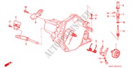KUPPLUNGSFREIGABE/ DREHZAHLMESSERGETRIEBE für Honda CONCERTO 1.6I-16 5 Türen 5 gang-Schaltgetriebe 1991