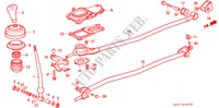 SCHALTHEBEL für Honda CONCERTO 1.6I-16 5 Türen 5 gang-Schaltgetriebe 1993