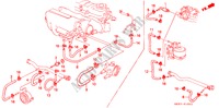 WASSERSCHLAUCH(1.4L,1.6L) für Honda CONCERTO 1.6I-16 5 Türen 5 gang-Schaltgetriebe 1990