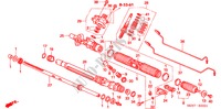 GETRIEBE, SERVOLENKUNG(RH) für Honda CR-V DIESEL SE 5 Türen 6 gang-Schaltgetriebe 2005