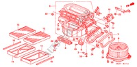 HEIZGEBLAESE(RH) für Honda CR-V DIESEL SE 5 Türen 6 gang-Schaltgetriebe 2005