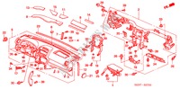 INSTRUMENTENBRETT(LH) für Honda CR-V DIESEL EXECUTIVE 5 Türen 6 gang-Schaltgetriebe 2005
