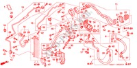 KLIMAANLAGE (SCHLAEUCHE/LEITUNGEN)(LH) für Honda CR-V DIESEL ES             DPF 5 Türen 6 gang-Schaltgetriebe 2006
