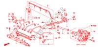 KRAFTSTOFF, SCHIENE/ HOCHDRUCKPUMPE für Honda CR-V DIESEL SE 5 Türen 6 gang-Schaltgetriebe 2005