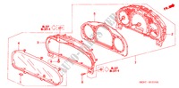 MESSGERAET BAUTEILE(NS) für Honda CR-V DIESEL SE 5 Türen 6 gang-Schaltgetriebe 2005