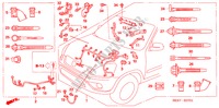 MOTORKABELBAUM(RH) für Honda CR-V DIESEL SE 5 Türen 6 gang-Schaltgetriebe 2005