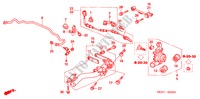 UNTERER ARM, HINTEN für Honda CR-V DIESEL SE 5 Türen 6 gang-Schaltgetriebe 2005