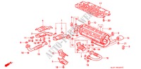 AUSPUFFROHR für Honda NSX NSX 2 Türen 4 gang automatikgetriebe 1993