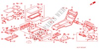 KONSOLE(LH) für Honda NSX NSX 2 Türen 4 gang automatikgetriebe 1991