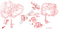 SCHALTHEBEL für Honda NSX NSX 2 Türen 5 gang-Schaltgetriebe 1992