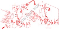 SPULENVENTIL/ OELDRUCKSENSOR für Honda NSX NSX 2 Türen 5 gang-Schaltgetriebe 1993