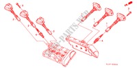 ZUENDSPULE/ZUENDKERZE für Honda NSX NSX 2 Türen 4 gang automatikgetriebe 1993