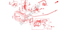 DROSSELKLAPPENGEHAEUSE für Honda ACCORD COUPE 2.0I 2 Türen 5 gang-Schaltgetriebe 1993