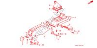 KONSOLE für Honda ACCORD COUPE 2.0I 2 Türen 5 gang-Schaltgetriebe 1993