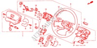 LENKRAD(SRS) für Honda ACCORD COUPE 2.0I 2 Türen 4 gang automatikgetriebe 1992