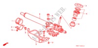 SERVOLENKGETRIEBE(LH) für Honda ACCORD COUPE 2.0I 2 Türen 5 gang-Schaltgetriebe 1993