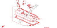 ZYLINDERKOPFDECKEL für Honda ACCORD COUPE 2.0I 2 Türen 5 gang-Schaltgetriebe 1993