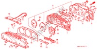 DREHZAHLMESSERKOMPONENTE (NS) für Honda ACCORD 2.2I 4 Türen 5 gang-Schaltgetriebe 1991