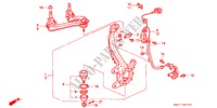 GELENK für Honda ACCORD 2.2I 4 Türen 5 gang-Schaltgetriebe 1991