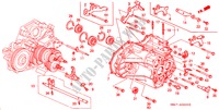 GETRIEBEGEHAEUSE für Honda ACCORD 2.0I 4 Türen 4 gang automatikgetriebe 1991