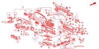 INSTRUMENTENBRETT(LH) für Honda ACCORD 2.0 4 Türen 5 gang-Schaltgetriebe 1991