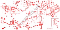 KLIMAANLAGE (SCHLAEUCHE/LEITUNGEN)(RH) für Honda ACCORD 2.0 4 Türen 4 gang automatikgetriebe 1991