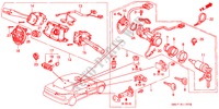 KOMBISCHALTER für Honda ACCORD 2.2I 4 Türen 4 gang automatikgetriebe 1990