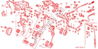 PEDAL(RH) für Honda ACCORD 2.2I 4 Türen 5 gang-Schaltgetriebe 1990