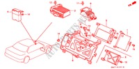 RELAIS/STEUERGERAT für Honda ACCORD 2.0 4 Türen 5 gang-Schaltgetriebe 1990