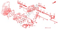 SERVOGEHAEUSE(PGM FI) für Honda ACCORD 2.2I 4 Türen 4 gang automatikgetriebe 1990