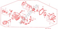 VERTEILER(HITACHI) für Honda ACCORD LX 4 Türen 5 gang-Schaltgetriebe 1990
