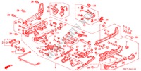 VORNE SITZKOMPONENTEN (R.)(STROM)(2) für Honda ACCORD 2.0I 4 Türen 5 gang-Schaltgetriebe 1990