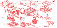 HEIZGEBLAESE für Honda ACCORD 2.0I 4 Türen 4 gang automatikgetriebe 1992