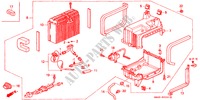 KLIMAANLAGE (KUEHLEREINHEIT) (RH) für Honda ACCORD 2.0I 4 Türen 4 gang automatikgetriebe 1992