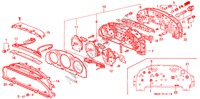 MESSGERAET BAUTEILE(DENSO) für Honda ACCORD 2.0I 4 Türen 4 gang automatikgetriebe 1992