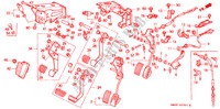 PEDAL(RH) für Honda ACCORD 2.0 4 Türen 5 gang-Schaltgetriebe 1993