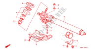 SERVOLENKGETRIEBE(2WS)(RH) für Honda ACCORD 2.0 4 Türen 5 gang-Schaltgetriebe 1992