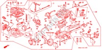 VERGASER für Honda ACCORD 2.0 4 Türen 5 gang-Schaltgetriebe 1992