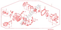 VERTEILER(HITACHI) für Honda ACCORD 2.0 4 Türen 5 gang-Schaltgetriebe 1992