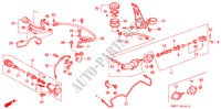 HAUPTKUPPLUNGSZYLINDER (RH) für Honda ACCORD WAGON 2.2I 5 Türen 5 gang-Schaltgetriebe 1993