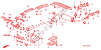 AUSPUFFROHR/SCHALLDAEMPFER (DIESEL)(1) für Honda CIVIC 2.2 SPORT 5 Türen 6 gang-Schaltgetriebe 2006