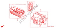 DICHTUNG SATZ(1.4L) für Honda CIVIC 1.4 BASE 5 Türen 6 gang-Schaltgetriebe 2006